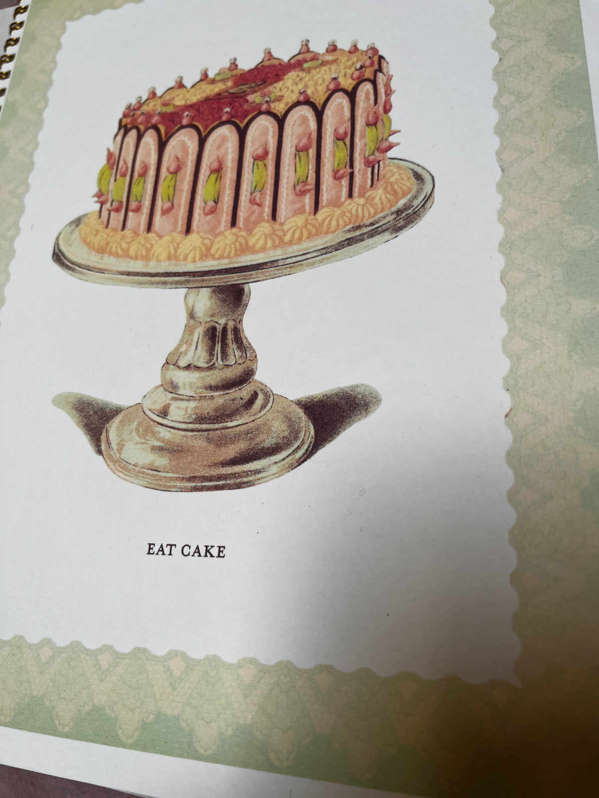 Eat Cake Notebook: Lined