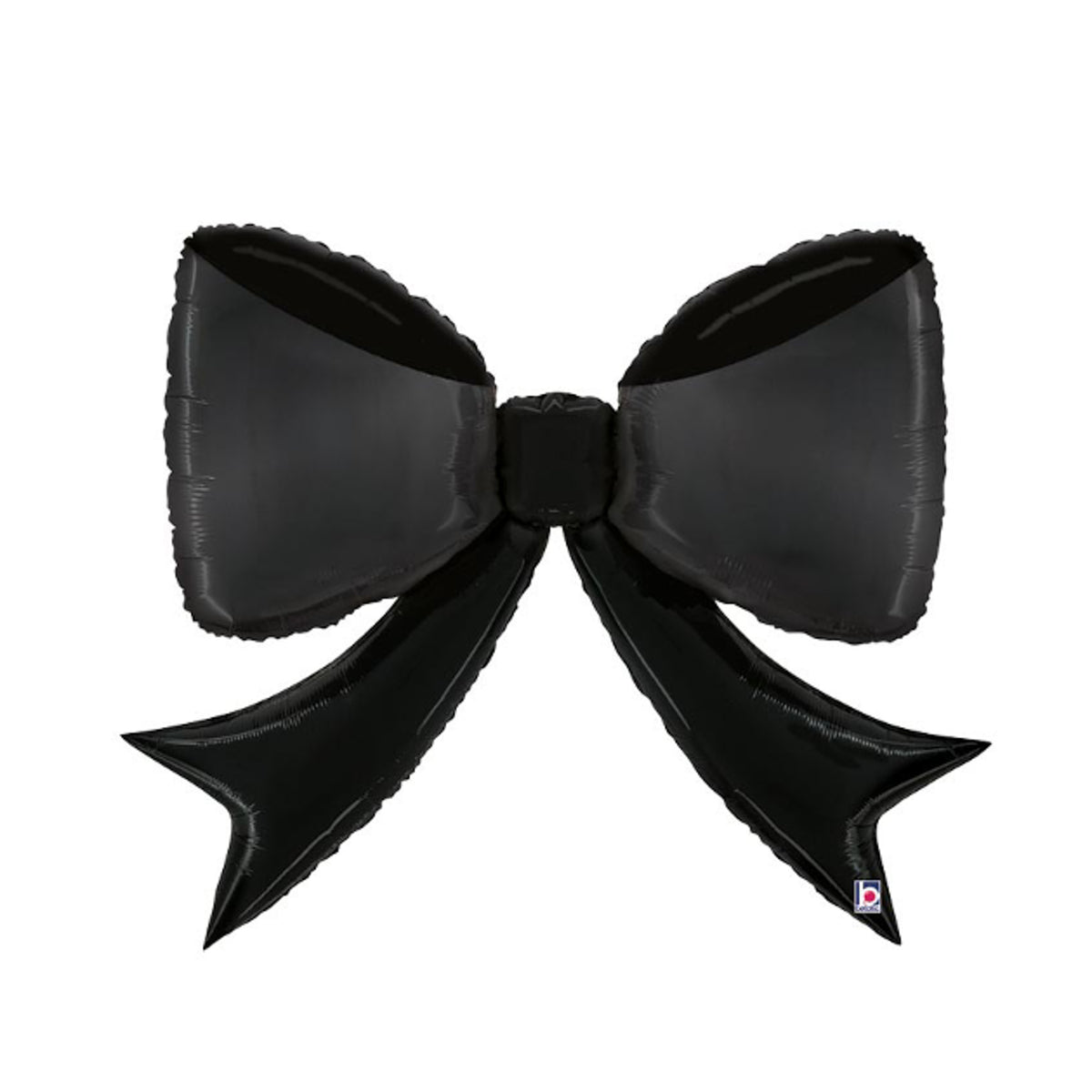 Black Bow Balloon 39"