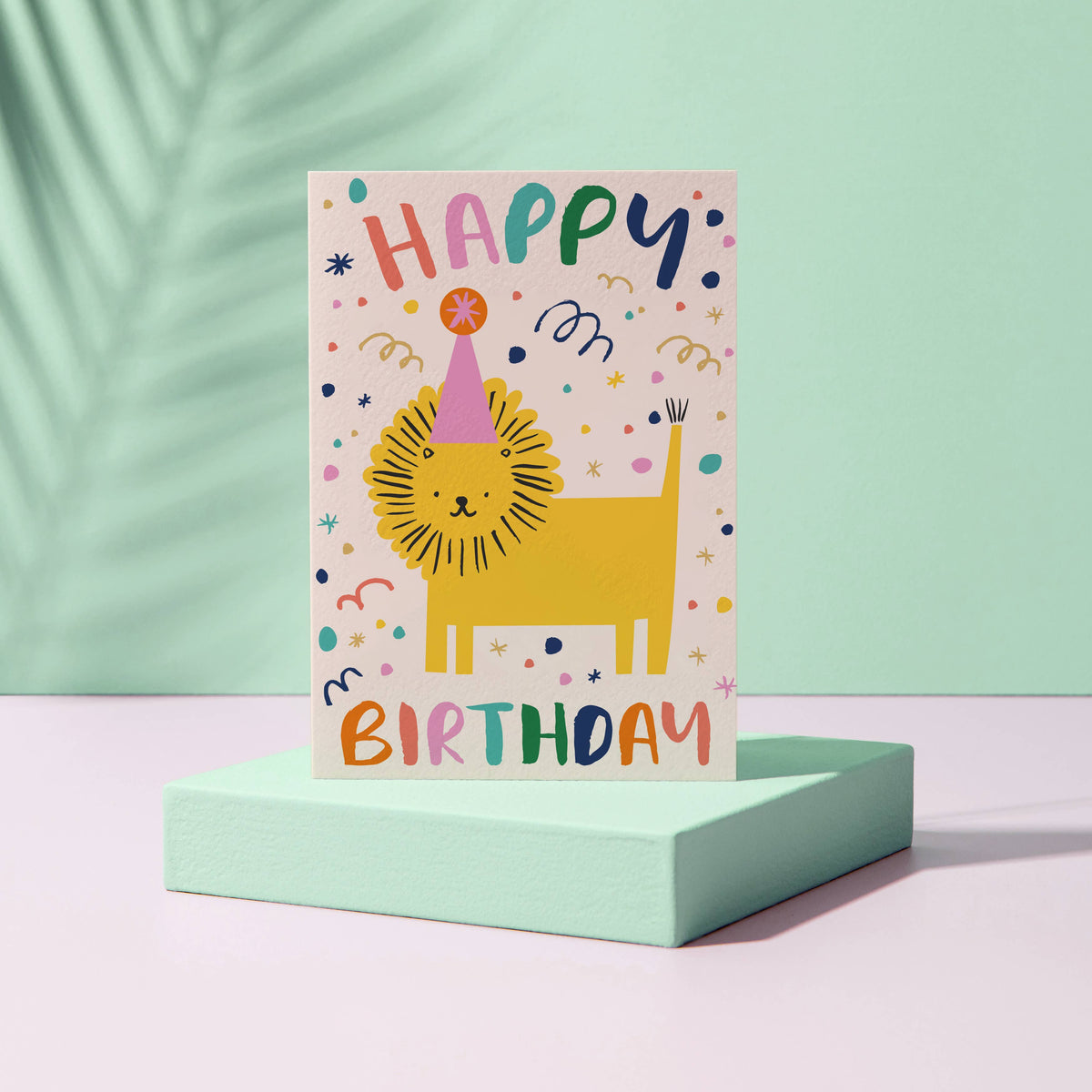 Tiger Happy Birthday Card - Animal - Kids - Children's card