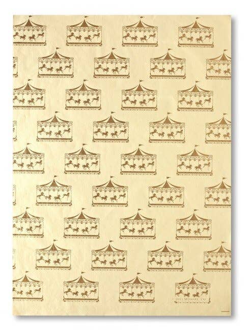 Carousel Wrapping Paper