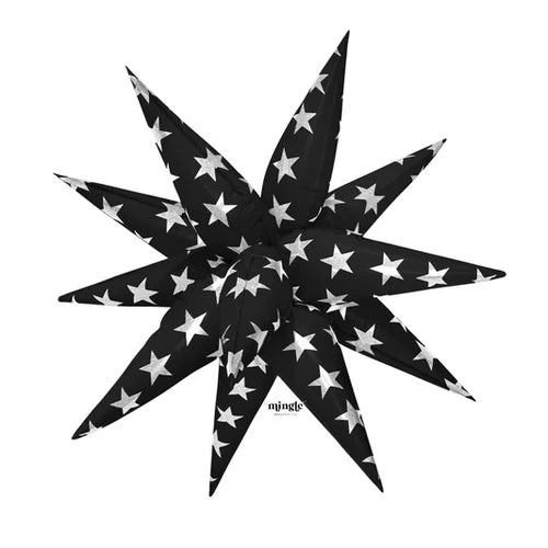 Cirque: Starburst Star Black and Silver