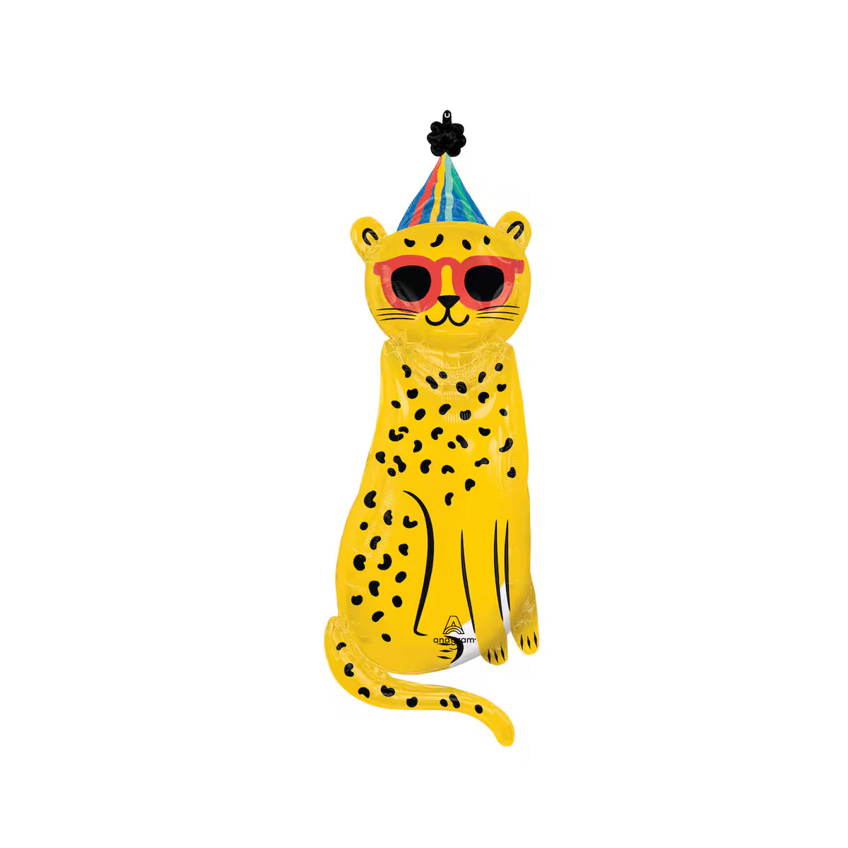 Cheetah in a Party Hat 48"