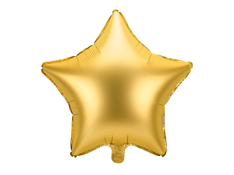 Gold Star Balloon (18.9")