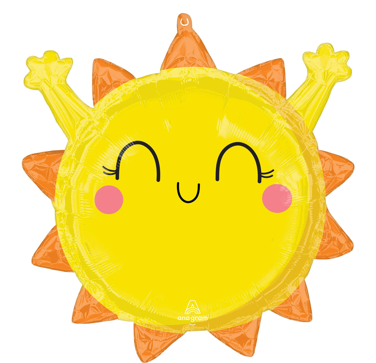 Happy Glowing Sun Balloon