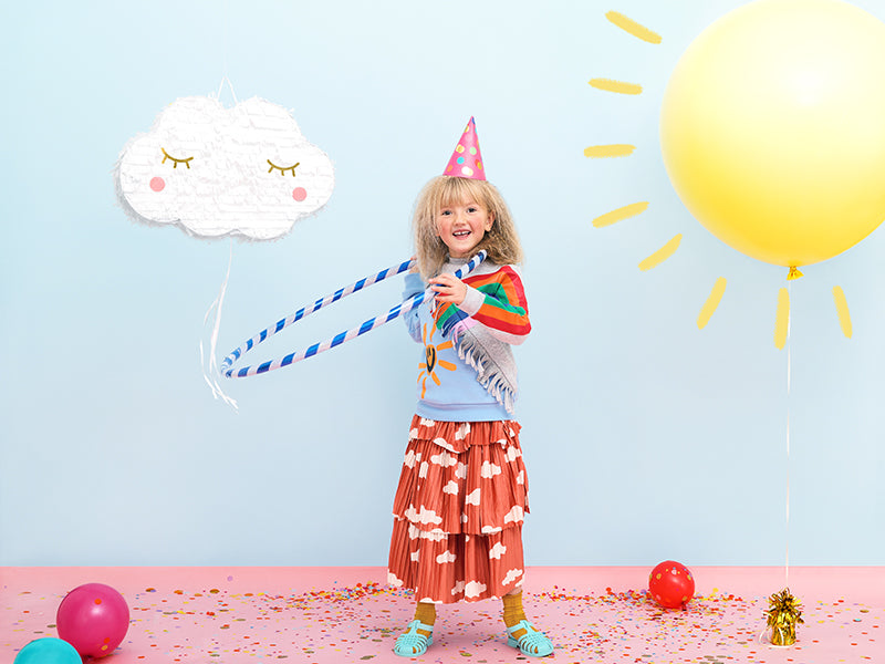 Cloud piñata styled