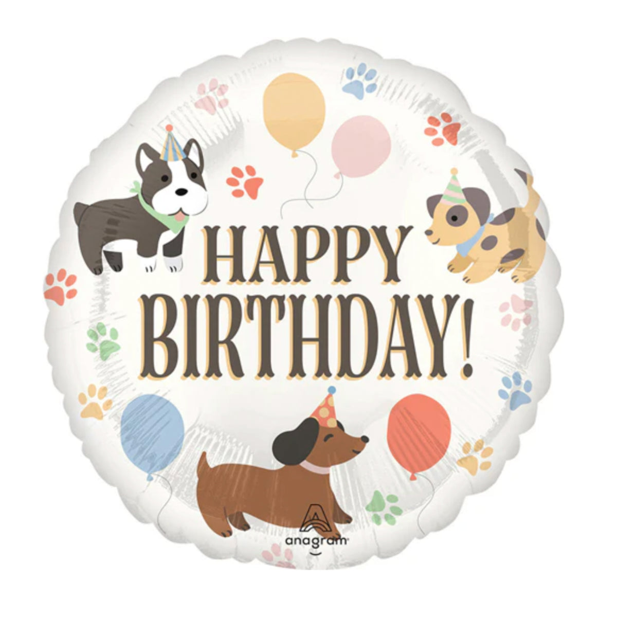 Party Pups Happy Birthday (18")