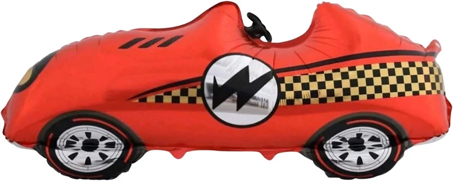 Red Retro Car Balloon