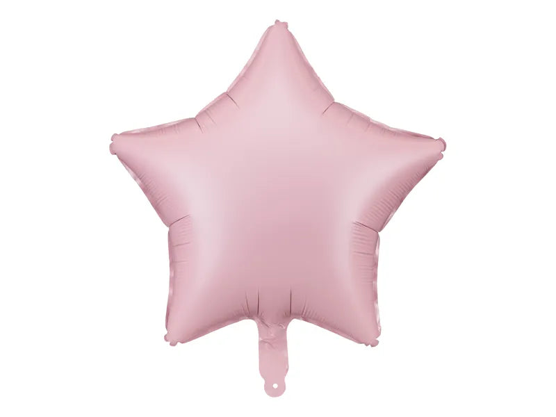 Pink Star Balloon 19"
