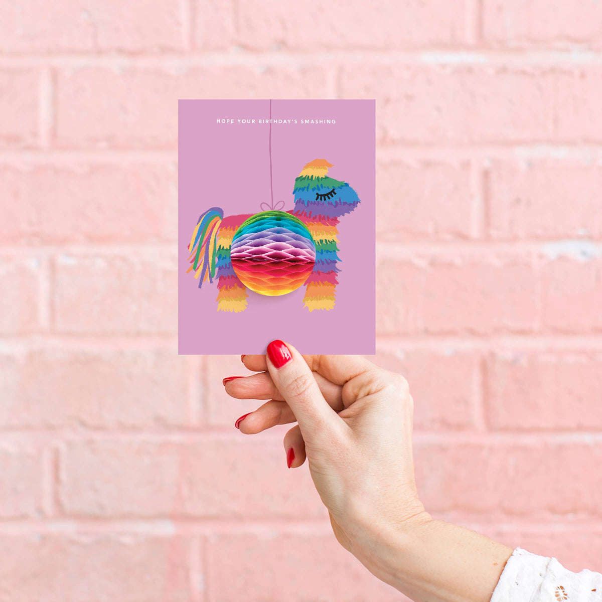 Pop-up Card - Piñata - Birthday