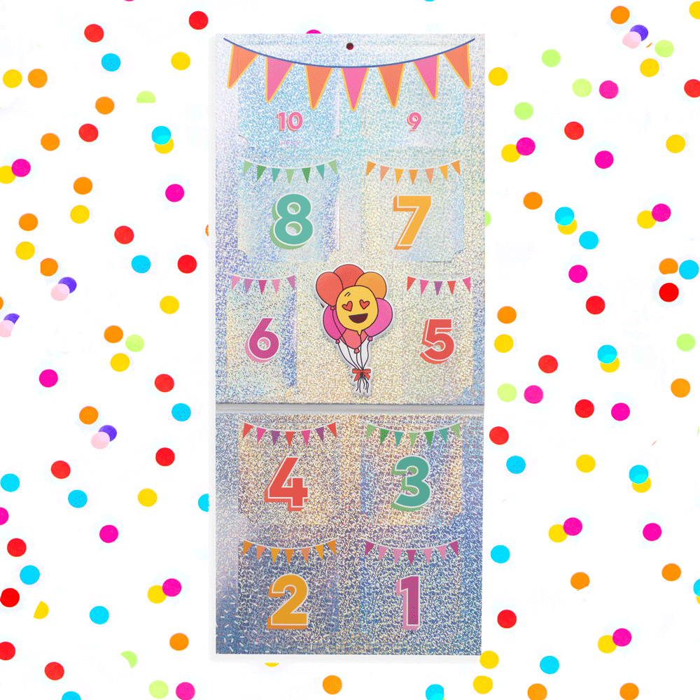 Happy Birthday Sticker Countdown