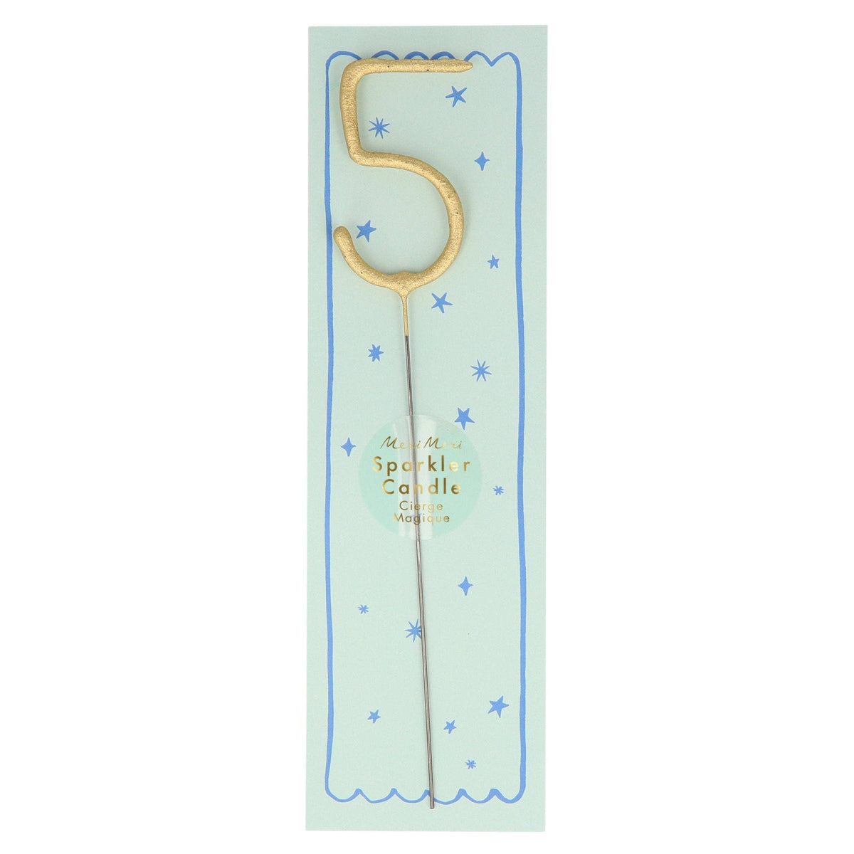 Gold Sparkler Numbers 0 to 9 Candles: 3