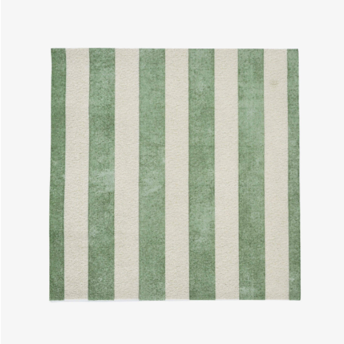 Green Beige Stripe Paper Napkins – Disposable