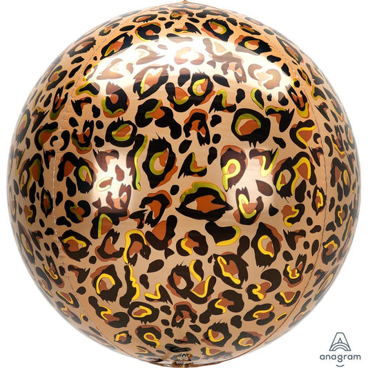 Orbz Leopard Animal Print Balloon 16"