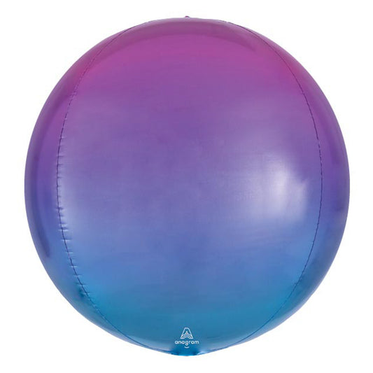 Purple & Blue Ombre Orb (16")