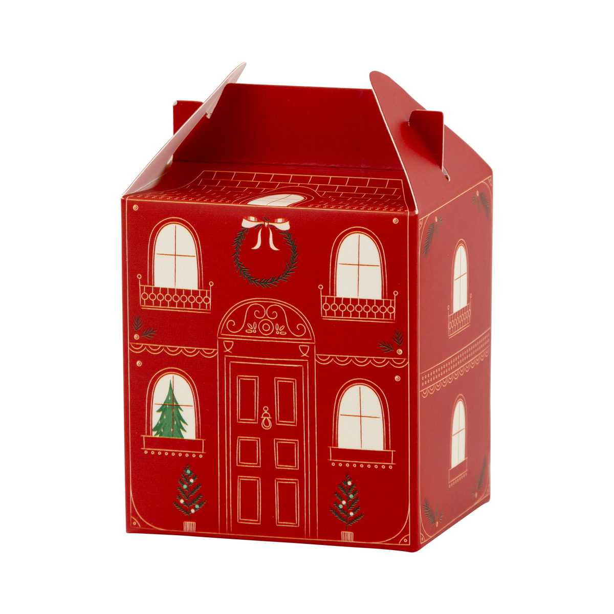 Christmas Village Advent Treat Boxes