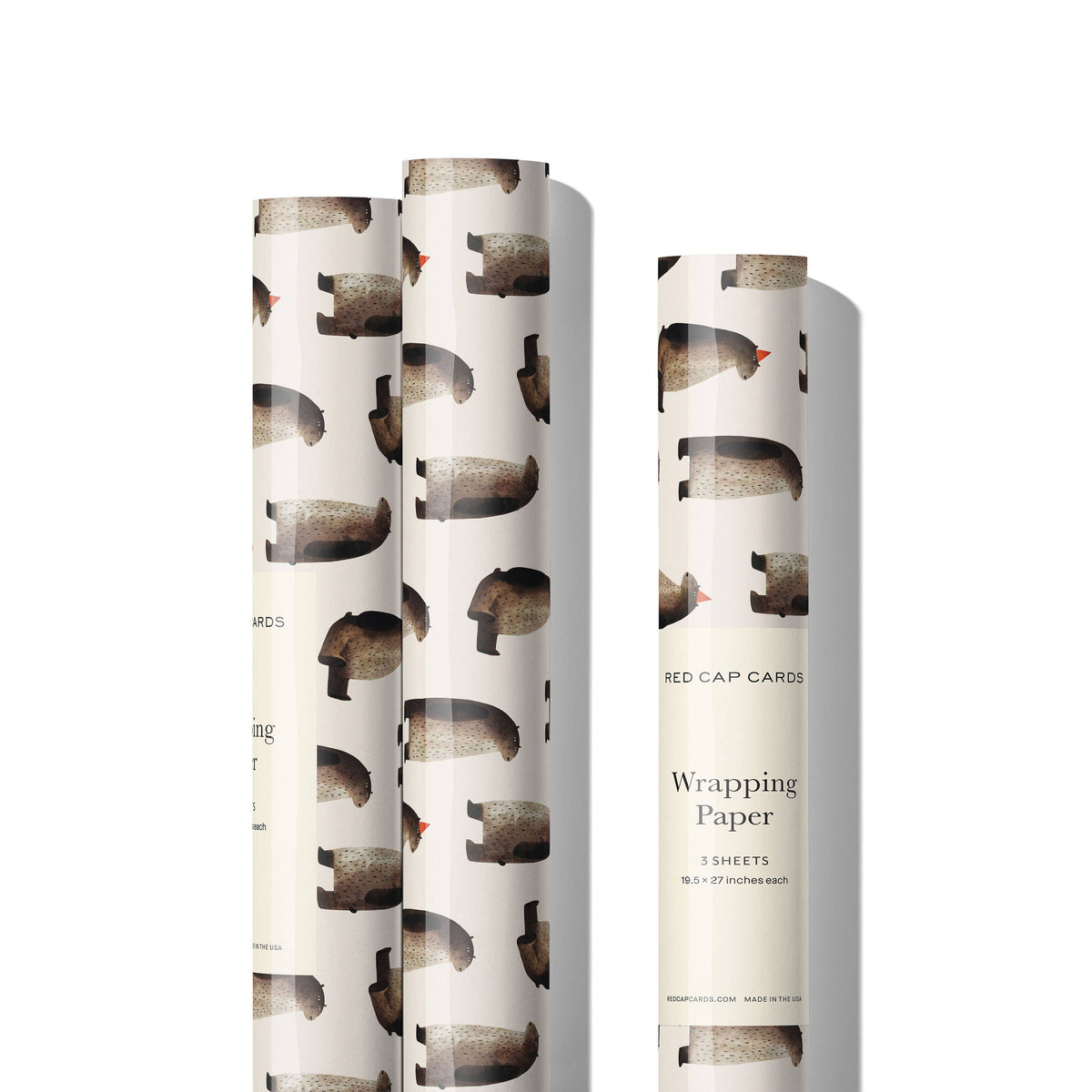 Party Bear Wrapping Paper