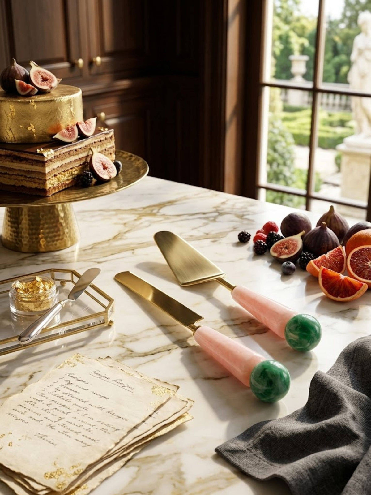 Copenhagen Cake Servers