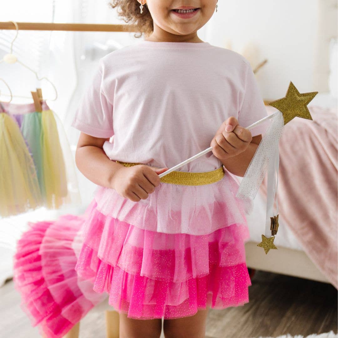 Gold Star Wand - Dress Up - Kids Costume - Pretend