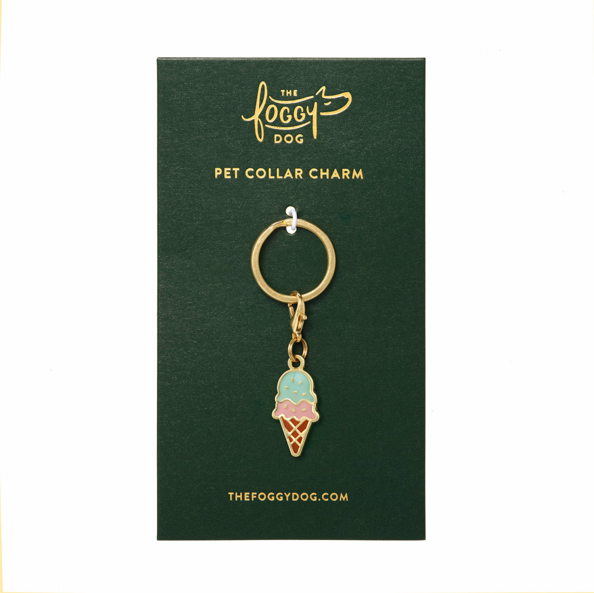 Ice Cream Summer Collar Charm