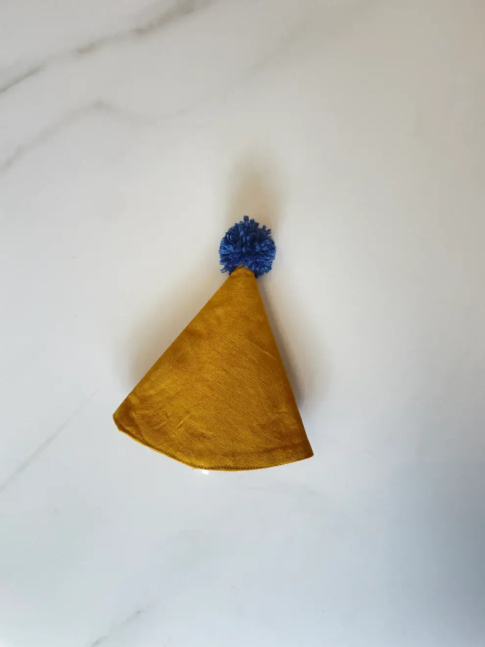 Linen Birthday Hat (Oatmeal)