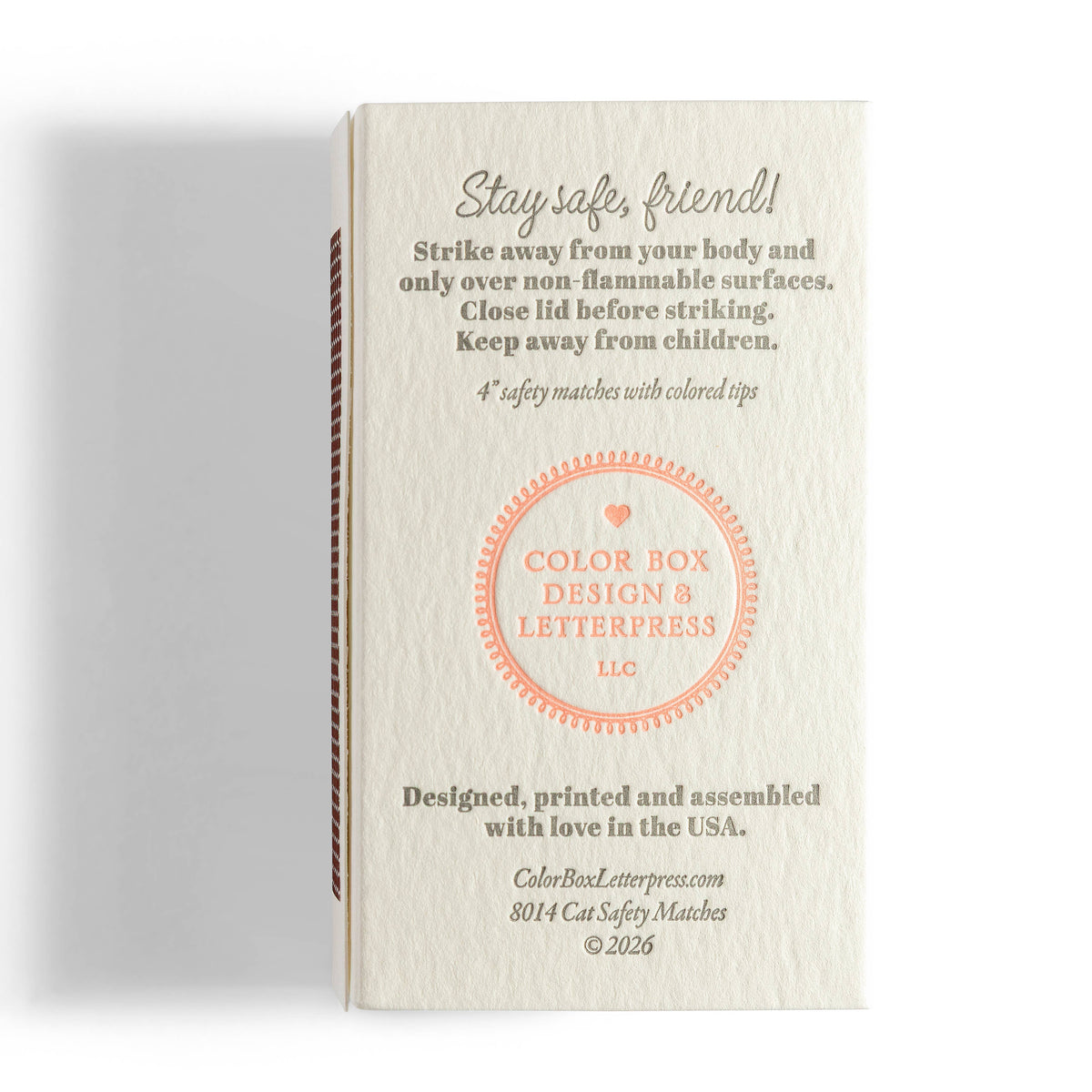Cat | Fun & Fancy Safety Matches