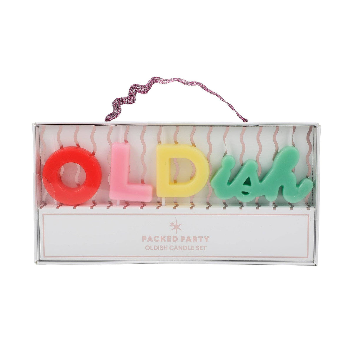 Packed Party Oldish Celebration Candle Party Decor
