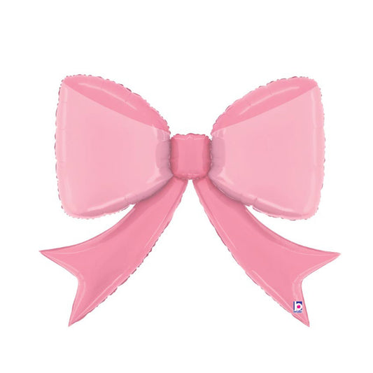 Pretty Pink Bow Balloon 39"