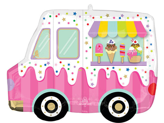 Ice Cream Truck Balloon (26")
