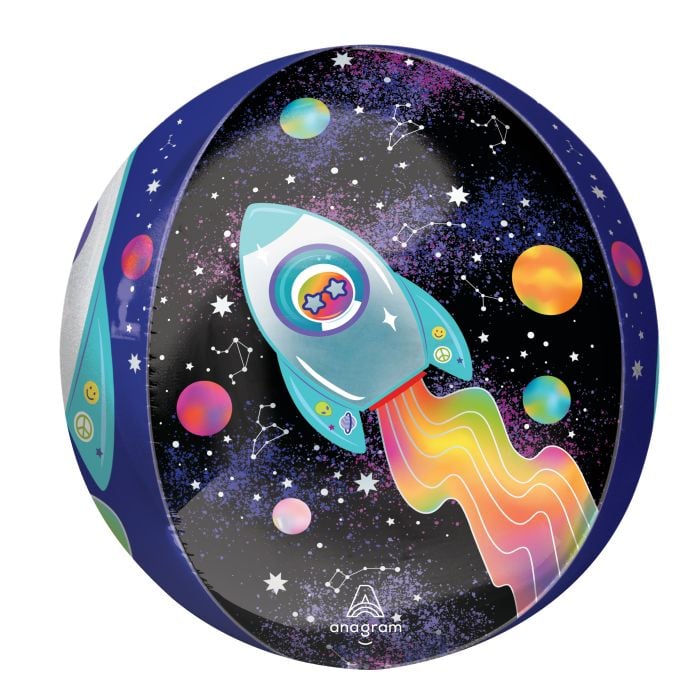 Orbz Outer Space Rocket Ship Balloon