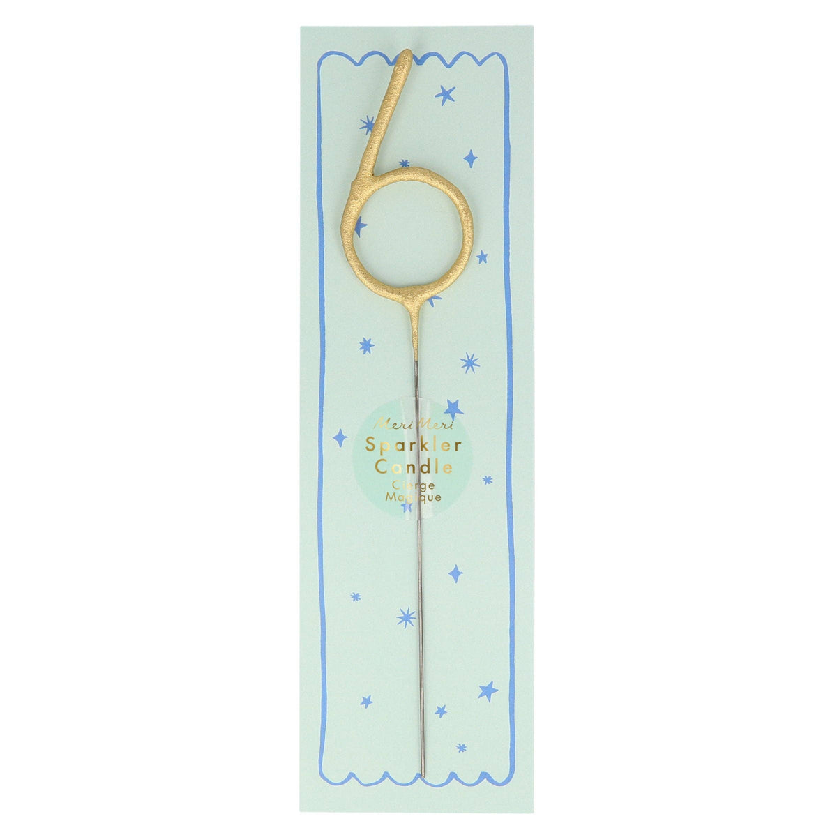 Gold Sparkler Numbers 0 to 9 Candles: 3