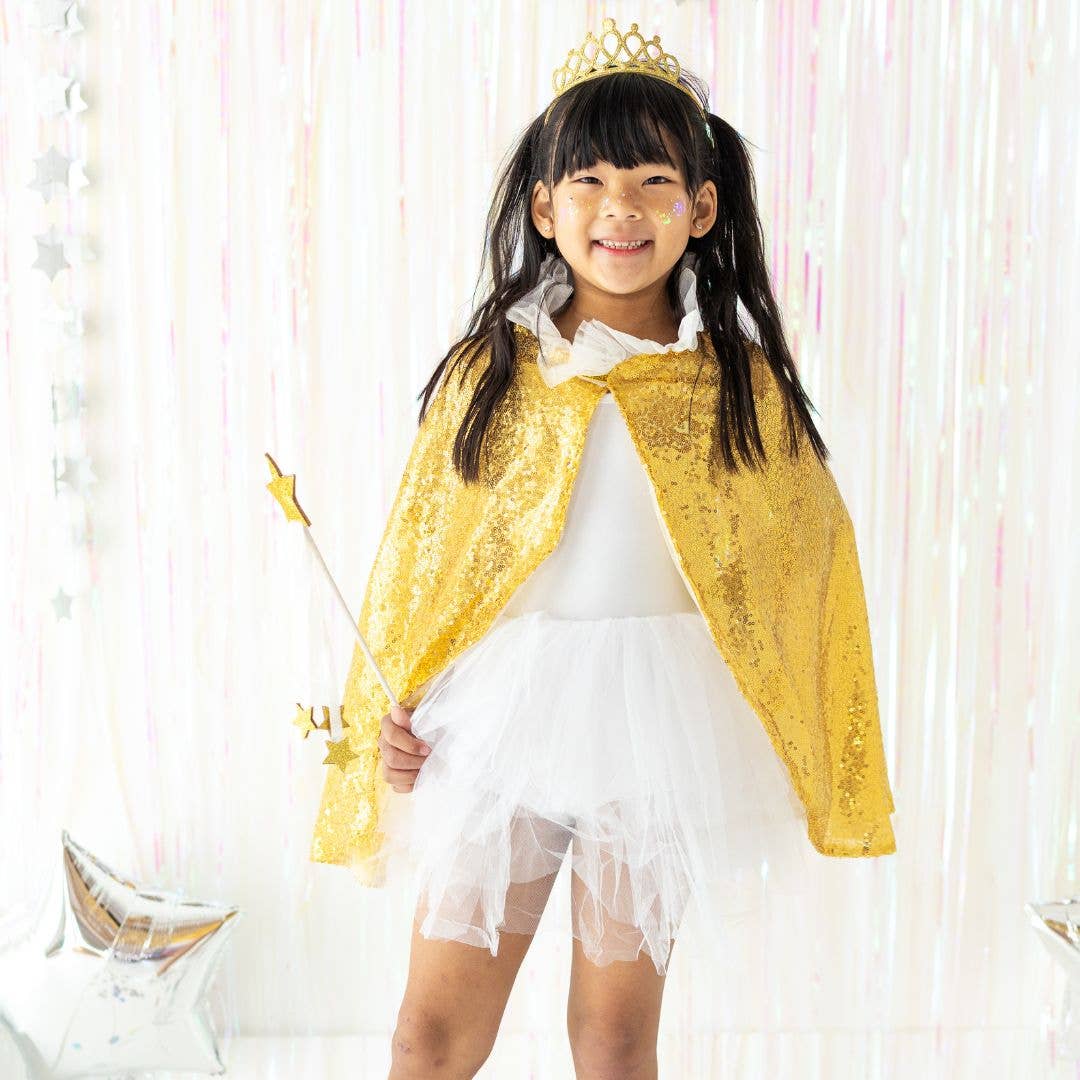 Gold Star Wand - Dress Up - Kids Costume - Pretend
