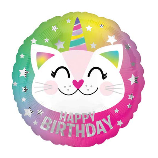 Caticorn Happy Birthday (17")