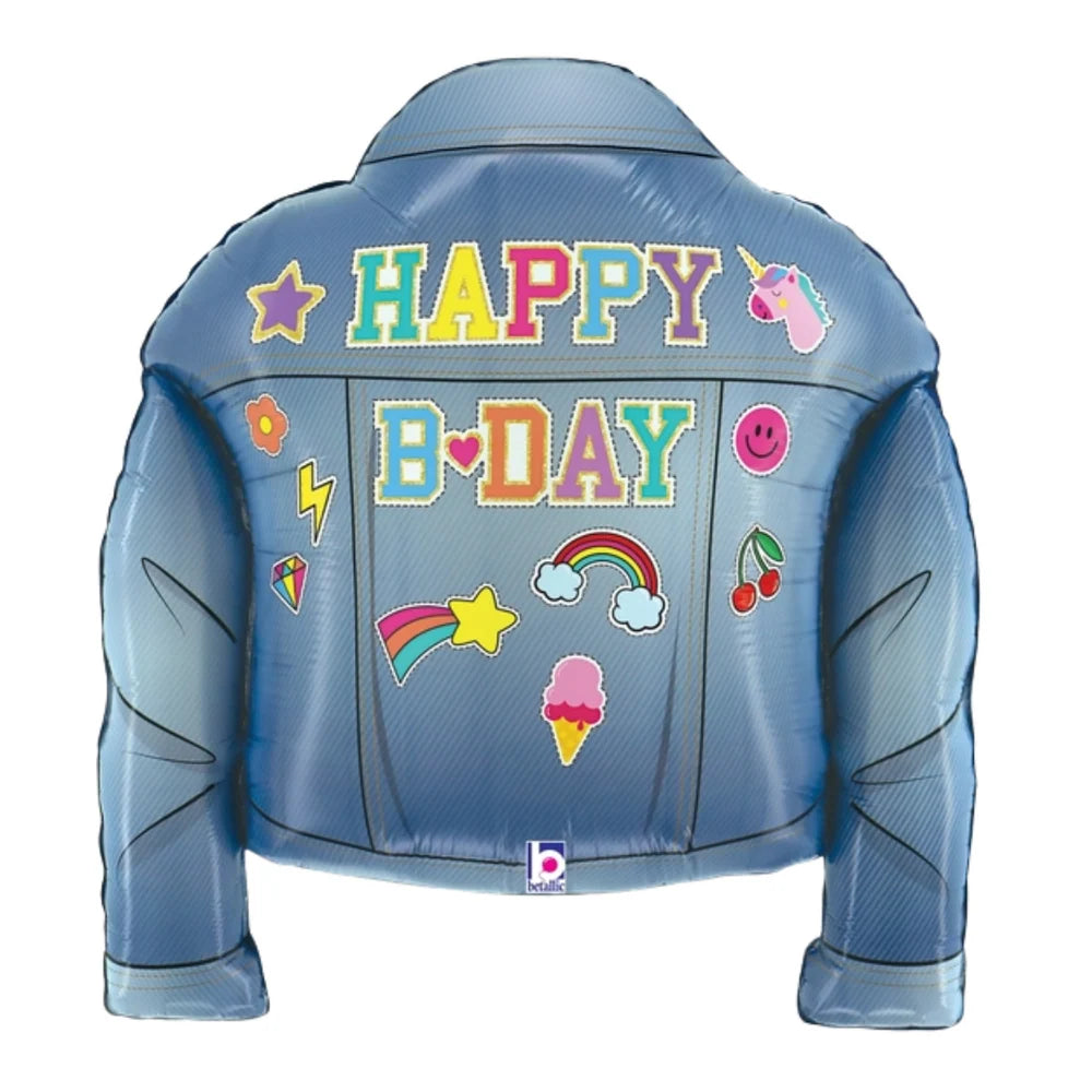 Denim Jacket Balloon (26")