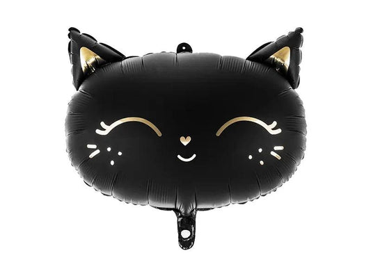 Black Cat Matte Balloon