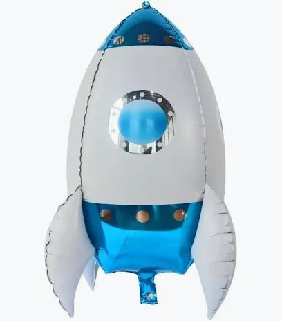 3D Rocket Ship Balloon