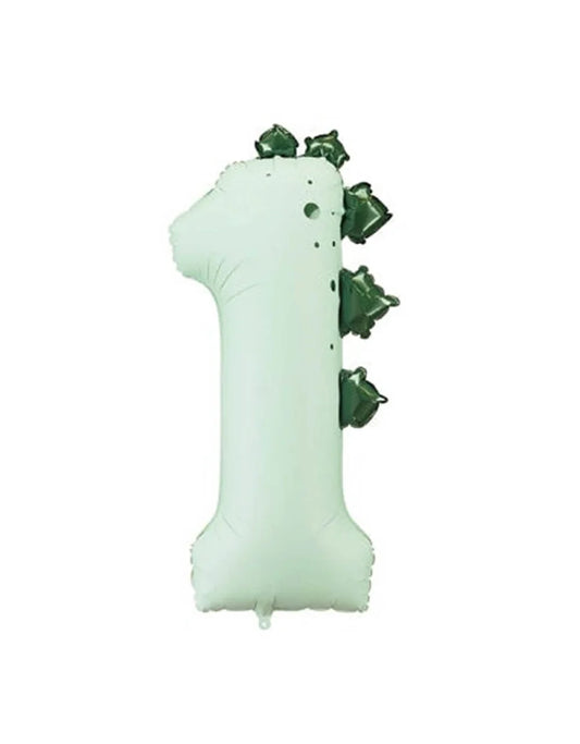 Dinosaur Number 1 Balloon - 41"