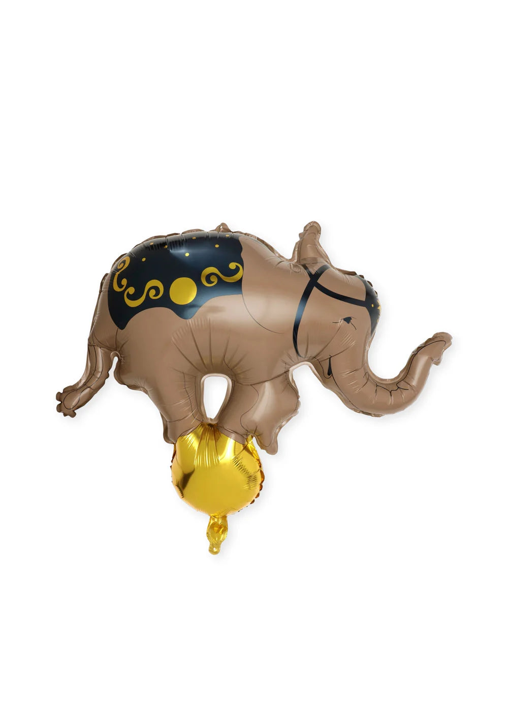 Circus Elephant Balancing on a Balloon