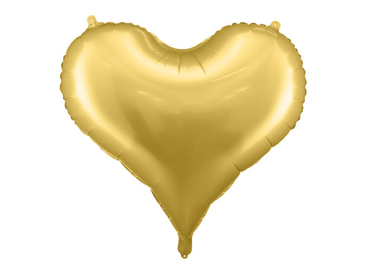 Gold Heart Balloon (29.9")