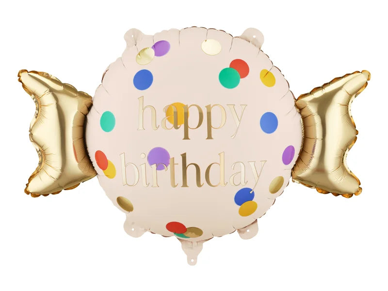 Candy Happy Birthday Balloon 24"