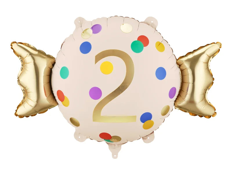 Candy Number Balloon 24"