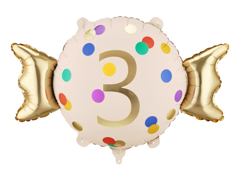 Candy Number Balloon 24"