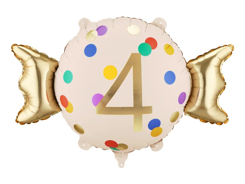 Candy Number Balloon 24"