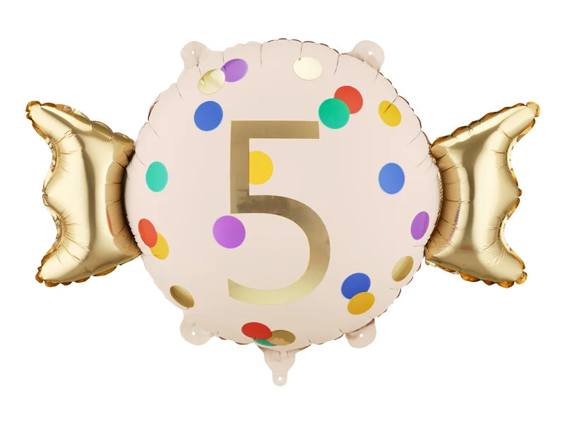 Candy Number Balloon 24"