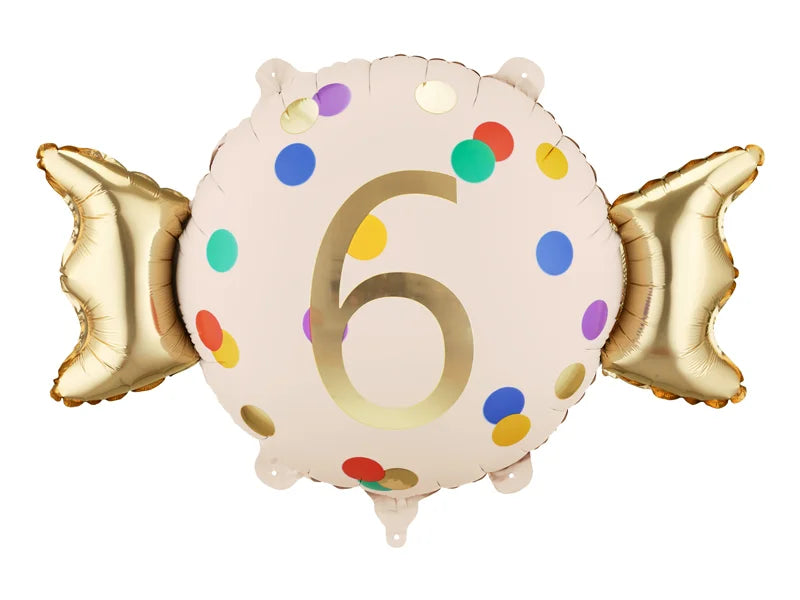 Candy Number Balloon 24"