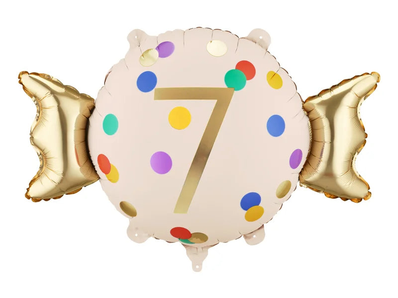 Candy Number Balloon 24"