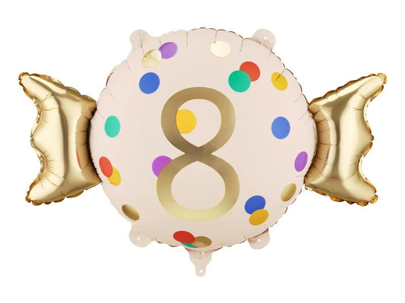 Candy Number Balloon 24"