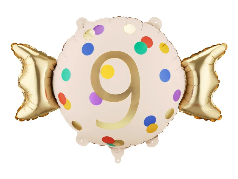 Candy Number Balloon 24"