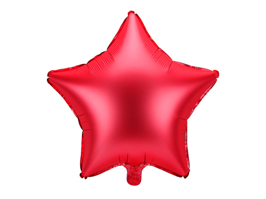 Red Star Balloon (18.9")