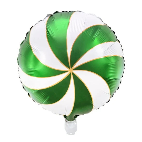 Green Candy Round Balloon