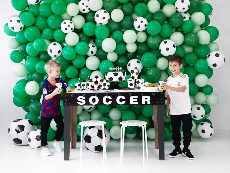 Soccer ball piñata styled